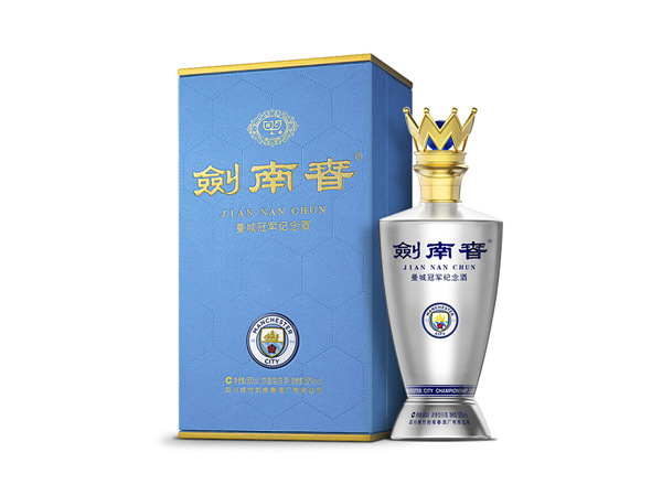 南阳剑南春曼城冠军纪念酒