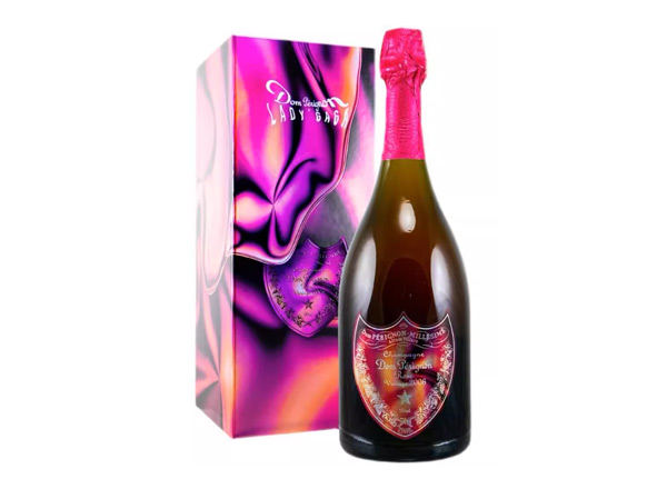 南阳回收唐培里侬香槟王Lady Gaga桃红香槟酒限量发光版2006/2008/2010年夜光版