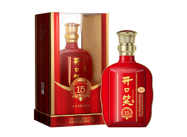 南阳湘窖开口笑15陈酿16回收开口笑酒十五年陈酿酒开口笑15大喜版上门收购价格高