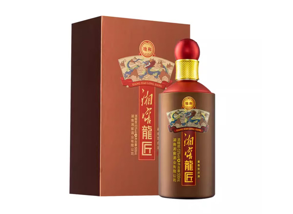 南阳湘窖龍匠地和回收湘窖酒龙匠酱香型53度500ml礼盒装