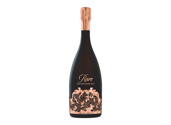 南阳白雪香槟回收稀露香槟黑钻年份桃红香槟Rare Rose（礼盒装）