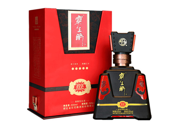 南阳石花霸王醉回收霸王醉君享70度白酒礼盒