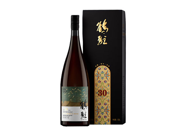 南阳鹤驻新花雕回收鹤驻30年瑞鹤图黄酒行情价格