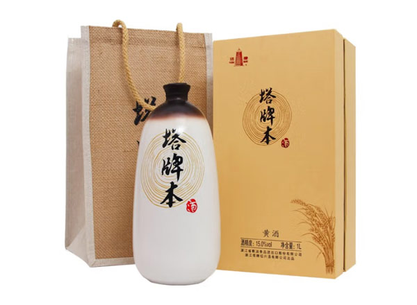 南阳塔牌黄酒回收塔牌本酒500ml/1000ml绍兴黄酒花雕酒礼盒